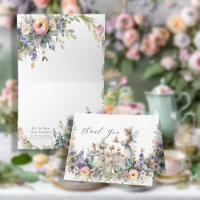 Merci Baby shower de la Fairy Tea Party