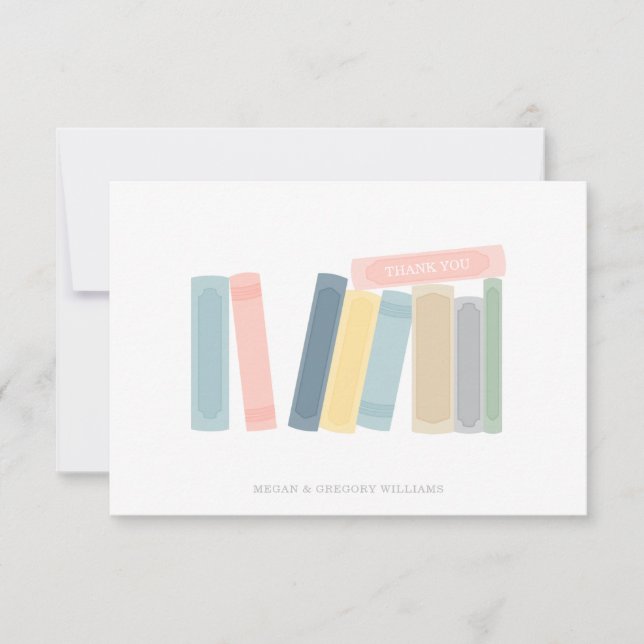 Merci Baby shower du livre (Devant)