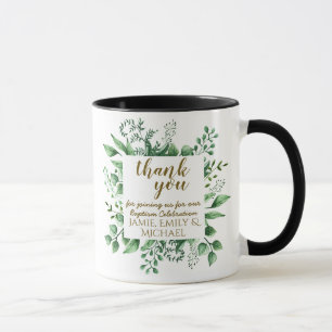 Merci Baptême Mug - Prêtre, Godparents, Autres