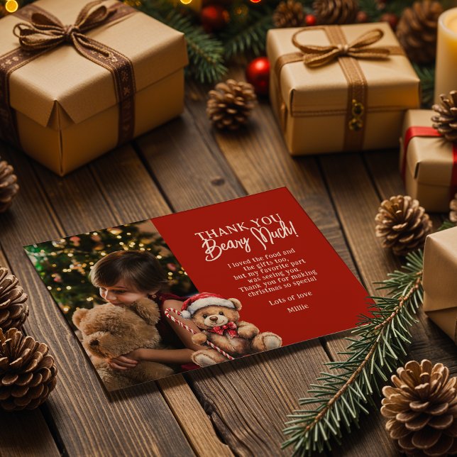 Merci Beary Noël Ours (Créateur téléchargé)