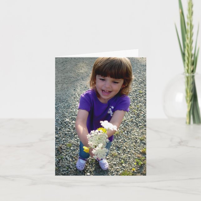 Merci beaucoup ! Carte photo (Devant)