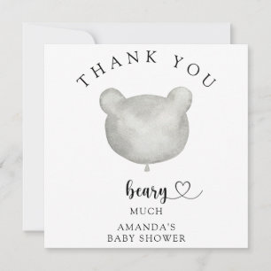 Merci beaucoup ours