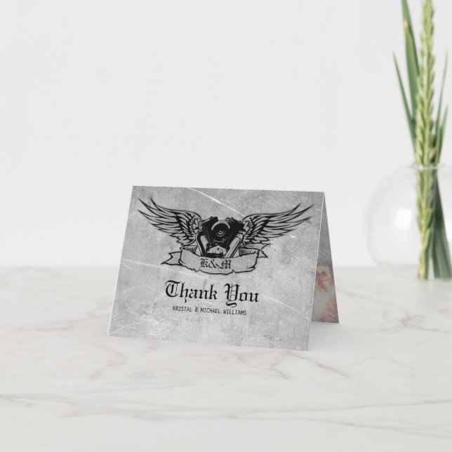 Merci Biker Enflammé (Devant)