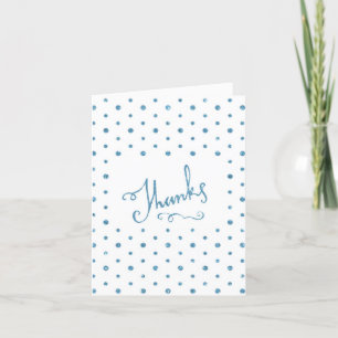 Merci Blue Sparkle Serif Font Merci Personnalisé 