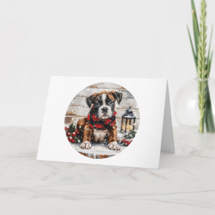 Merci boîte de Noël Puppy