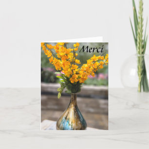 Merci - bouquet de fleurs