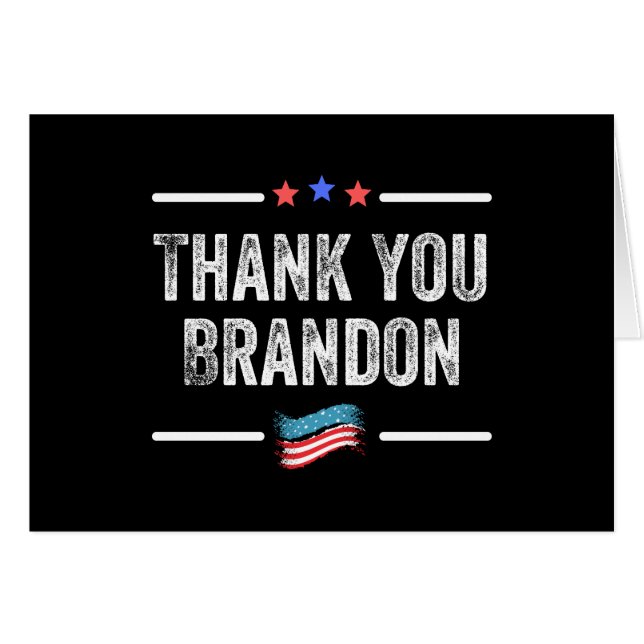 Merci Brandon (Devant horizontal)