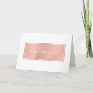 Merci Business Rose Rose Or Blanc Minimal