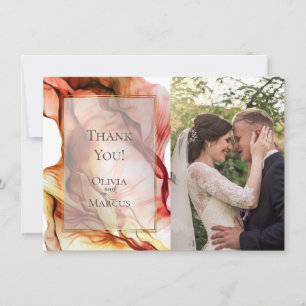 MERCI    CADRE PHOTO Couleurs d'automne Abstrait