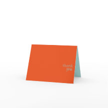 Merci card.orange