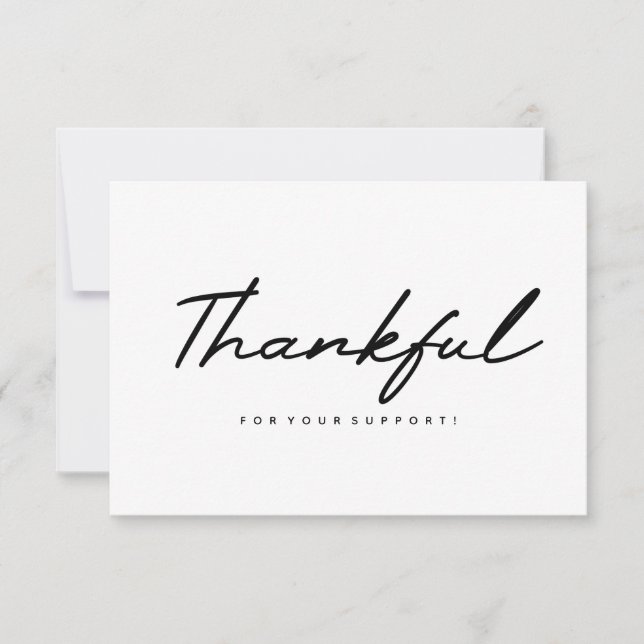 Merci Carte de visite (Devant)