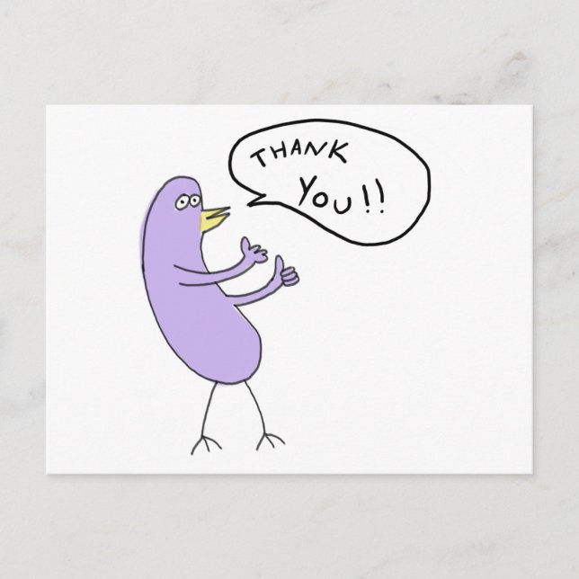 MERCI ! ! Carte postale (Devant)