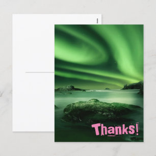 Merci Carte postale Holiday