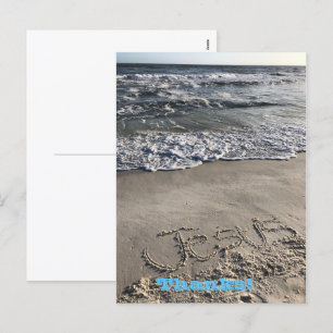 Merci Carte postale Holiday