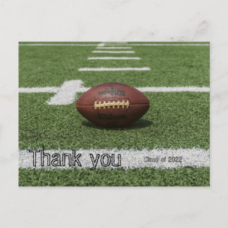 Merci carte postale rugby balle sport classe de l'