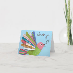 Merci chantant oiseau
