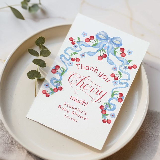 Merci Cherry Beaucoup de cerise sur le Carte de re (Créateur téléchargé)