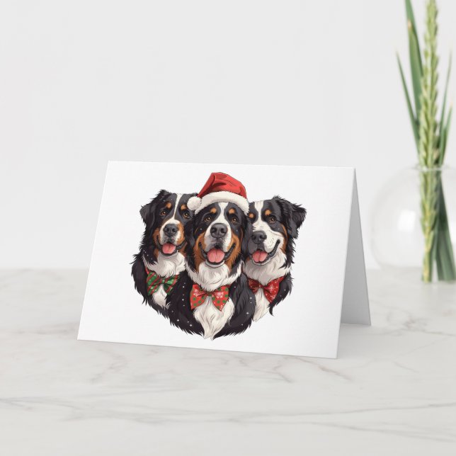 Merci Chiens de montagne bernois de Noël (Devant)