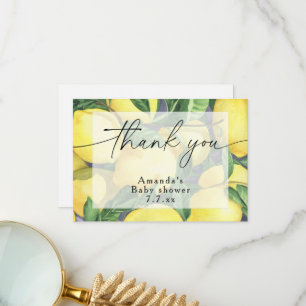 Merci - Citron - Baby shower