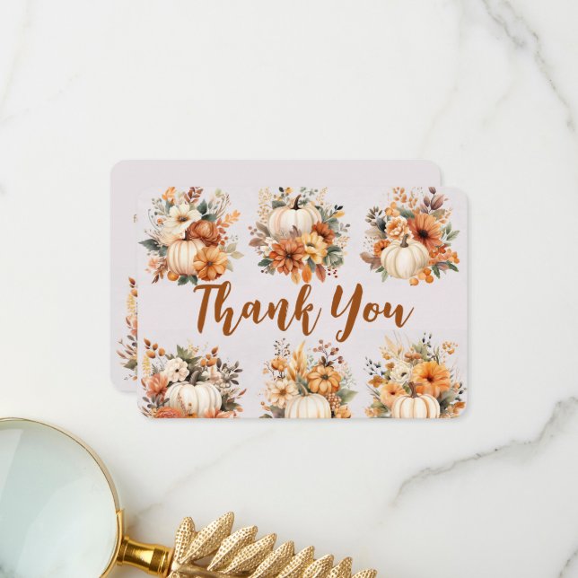 Merci Citrouille Boho Fall (Devant/Arrière en situation)