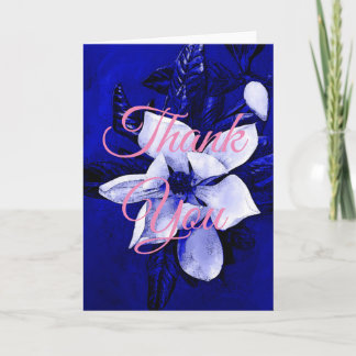 Merci classique bleu rose professionnel