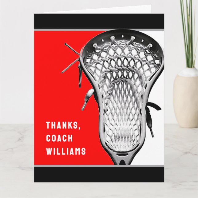Merci Coach Lacrosse (Devant)