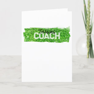 Merci COACH Turf Team Sports personnalisés