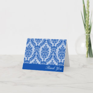 Merci Cobalt Damask