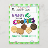Merci Commander Cartes Cookies Scout