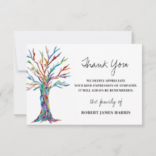 Merci commémoratif funéraire de Sympathy