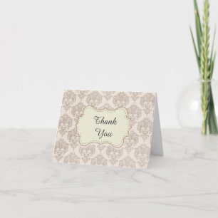Merci crème Damask