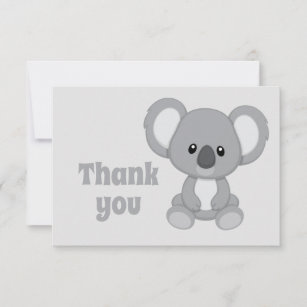 Merci Cute Koala Ours caricature animal