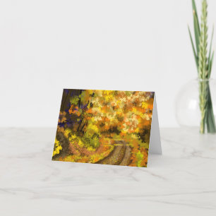 Merci d'art Abstrait d'automne