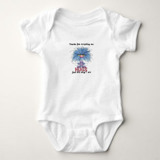 Merci d'avoir accepté body bébé