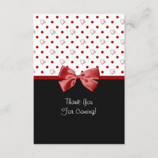 Merci d'avoir assisté à Girly Red Hearts