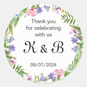 Merci d'avoir célébré avec nous !   Autocollant