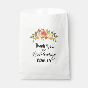 Merci d'avoir célébré les sacs de faveur de branch