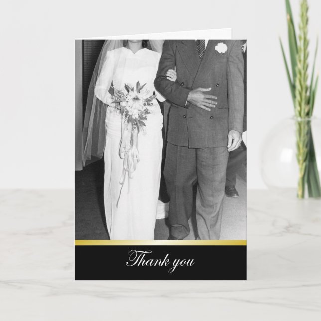 Merci d'avoir été à notre mariage - DRÔLE (Devant)