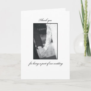 Merci d'avoir participé au mariage, Noir, Blanc