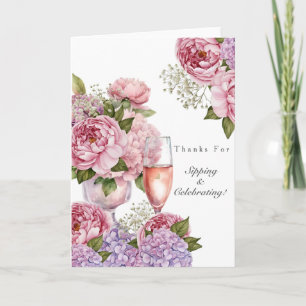 Merci d'avoir siégé & célébré floral