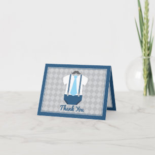 Merci de Baby shower de Cravate de Little Man Must