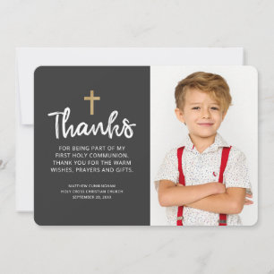 Merci de communion Gold Photo Moderne