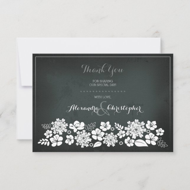 Merci de cru de fleurs blanches de tableau (Devant)