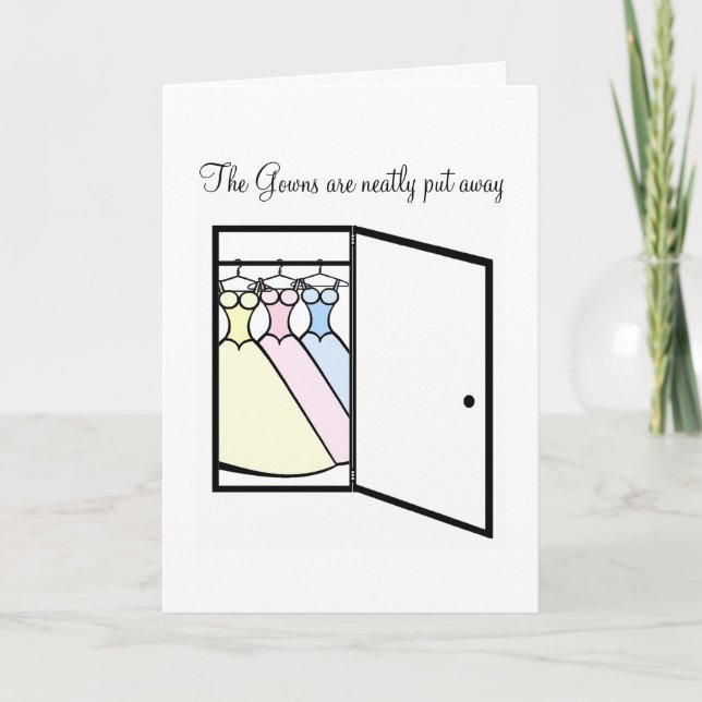 Merci de demoiselle d'honneur - cabinet des robes (Devant)