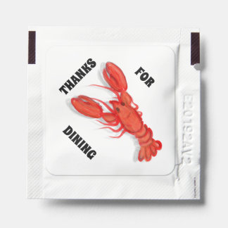 Merci de Dining Lobster Hand Wipes