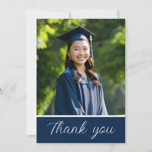Merci de diplôme - Carte photo personnalisé