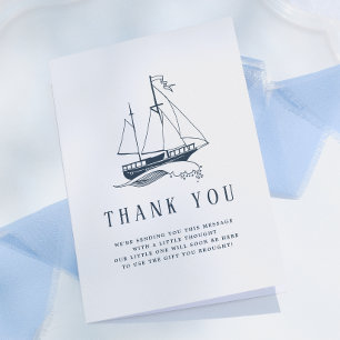 Merci de douche pour bébé nautique