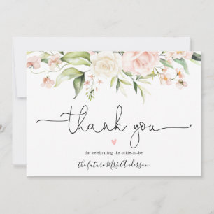 Merci de Fête des mariées de verdure