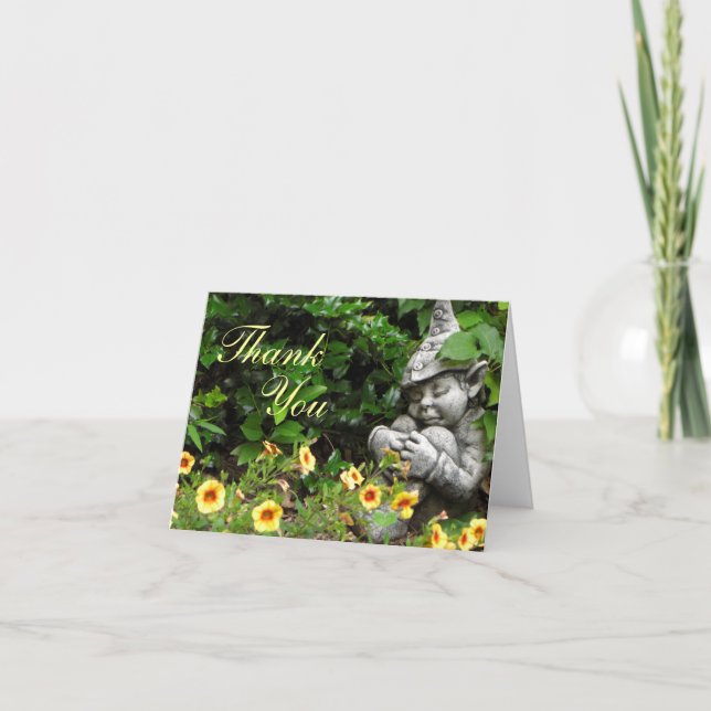 Merci de gnome de jardin (Devant)