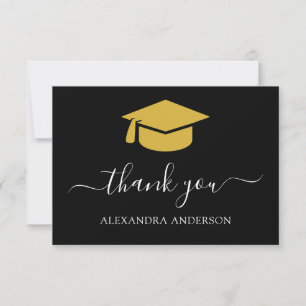 Merci de graduation 2022 Black Gold